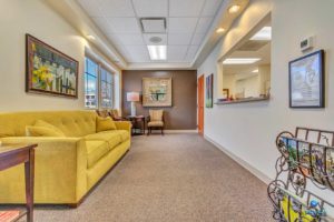 endodontist in Colorado Springs lobby